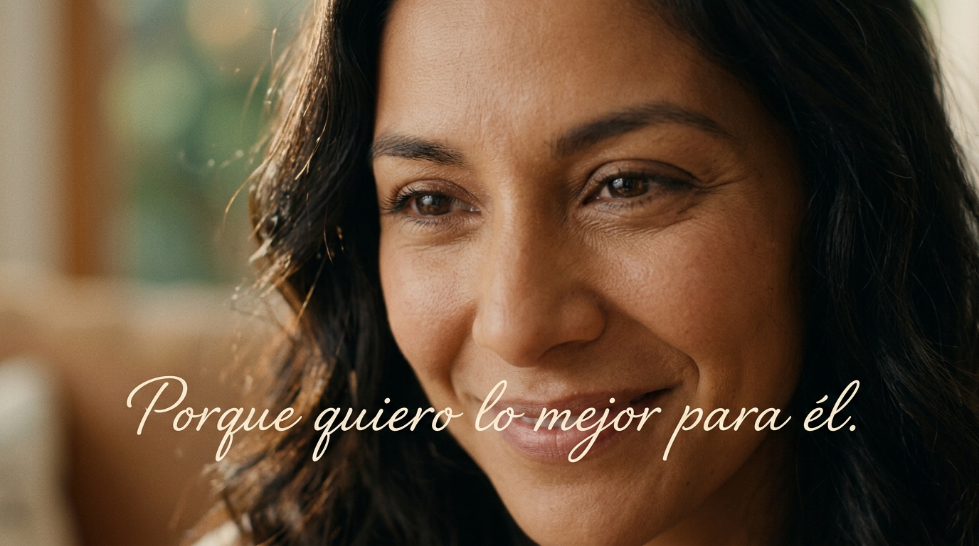 Porque quiero lo mejor para él